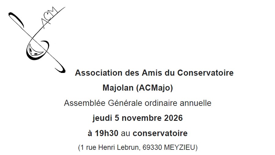 Assemblée Générale ordinaire annuelle